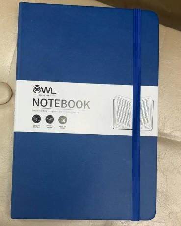 BLUE A5 NOTEBOOK